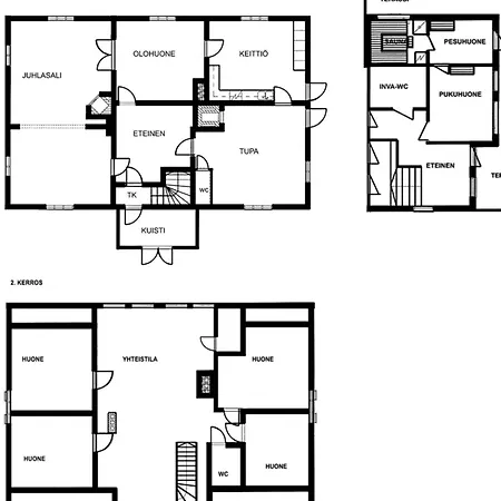 Casa vacanze Paeaetalo- Moekkilomat Ja Perhejuhlat By Interhome